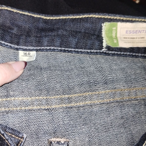 Gap Jeans Dark Blue Denim Jeans 16R - Picture 4 of 11